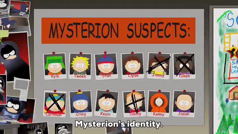 superhero suspects GIF by South Park 