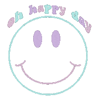 Oh Happy Day Smile Sticker