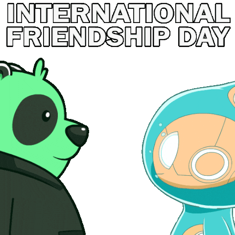 Best Friend Hug Sticker by SuperVerse