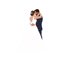 joannabiehler wedding bride groom mariage Sticker