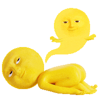 Tired 3D Sticker by Mr n Mrs Moon