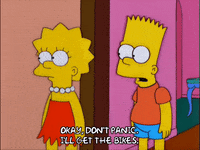 converse bart simpson GIF