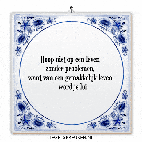Hoop Nl GIF by Tegelspreuken.nl