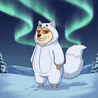Shiba Inu Illustration GIF by Doge Pound