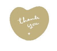 Heart Thanks Sticker