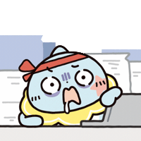 Sleepy Work Sticker