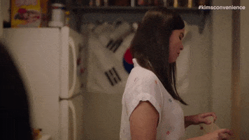 Andrew Phung Gwen GIF by Kim's Convenience