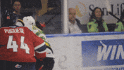 Smash Ice Hockey GIF by Kitchener Rangers Hockey Club