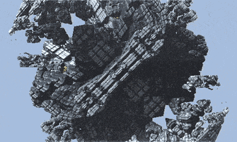 thefractalist psychedelic scifi fractals GIF