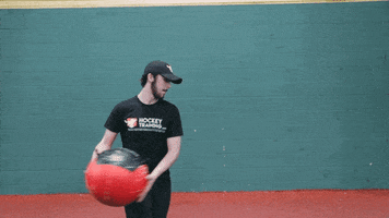 medicine ball throws GIF by Hockey Training