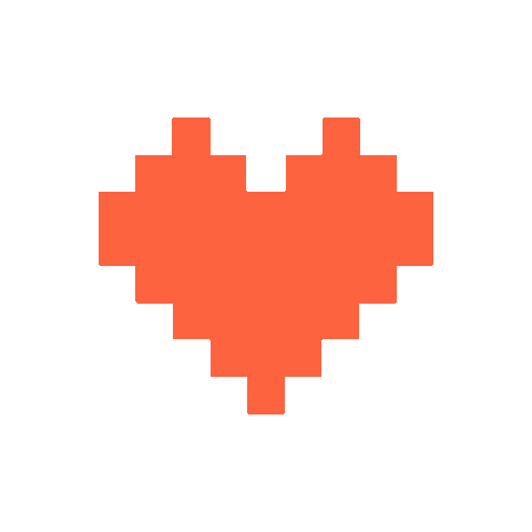 lightbulb-lu giphyupload heart pixel like Sticker