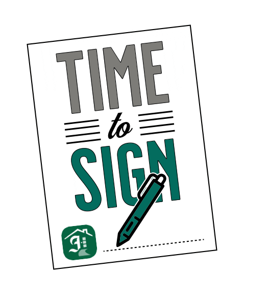 SpencerGrayJLS giphyupload real estate closing day signing Sticker