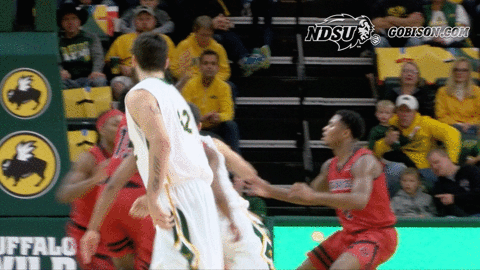 north dakota state basketball GIF by NDSU Athletics