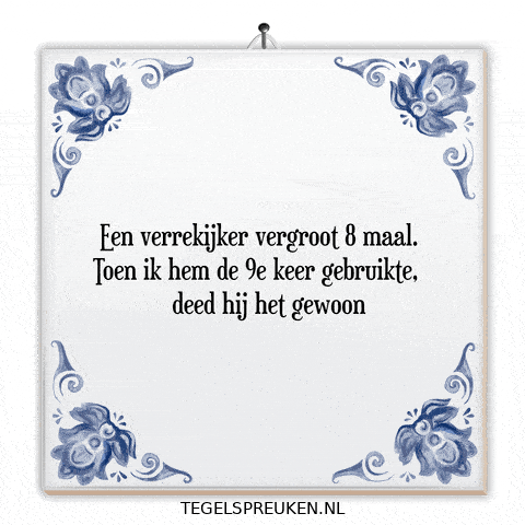 Wijsheid Ontdekken GIF by Tegelspreuken.nl