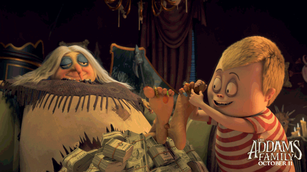 Trick Or Treat Candy GIF by The Addams Family