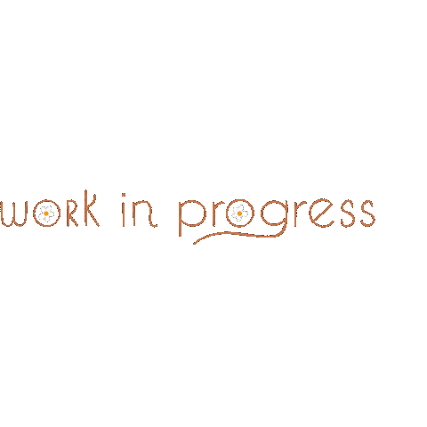 Work In Progress Obra Sticker