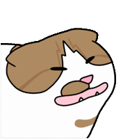 Cat Ggomo Sticker