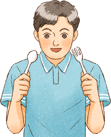 Bon Appetit Man Sticker by vank