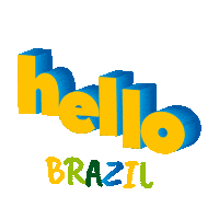 Brazil Hello Sticker by Embratur Brasil