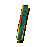 Glitch Alphabet Sticker by #BASILIO