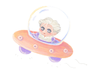 Ufo Edanlui Sticker