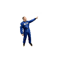 Spacesuit Wow Sticker by gourmetnightuh