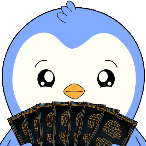 Collect Trading Card GIF by Pudgy Penguins