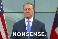 David Perdue Nonsense GIF by GIPHY News