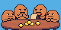 memelandby9gag chat talk discussing potatoz GIF