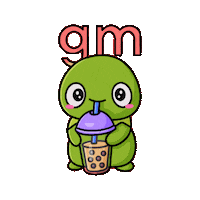 Good Morning Coffee Sticker by Kibbi