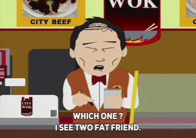 sad tuong lu kim GIF by South Park 