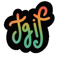 Its Friday Sticker by Demic
