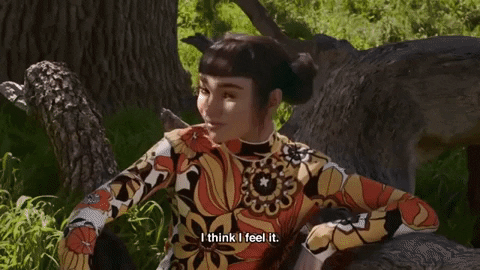 lilmiquela giphygifmaker feeling it intrigued miquela GIF