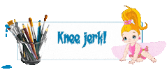 Knee Jerk Sticker