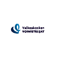 Vavoaerobicgymnastics blue blueheart valkeakoskenvoimistelijat vavoaerobicgymnastics Sticker