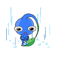 Blue Pikmin Sticker by akari_tatata