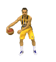 Melih Mahmutoglu Sticker by Türkiye Basketbol Federasyonu