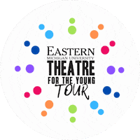 Eastern Michigan Dots Sticker by EMU Theatre
