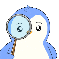 Looking I See You Sticker by Pudgy Penguins