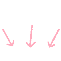 Pink Arrow Sticker