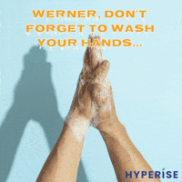 Corona Hands GIF by Hyperise - Personalization Toolkit for B2B Marketers