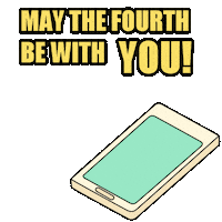 May The Forth Be With You Star Wars Sticker by Magic Eden