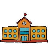 Back To School Illustration Sticker