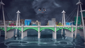 Angry Stormy Weather GIF by Moonbug
