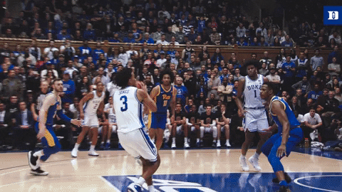 Ncaa Sports College GIF by Duke Men's Basketball