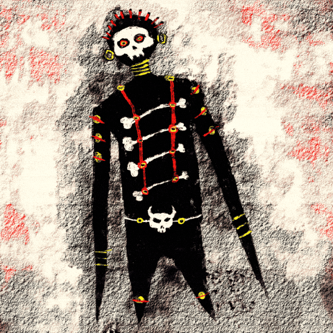 ExWhyZed_Degen animation loop glitch crypto GIF