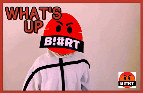 Whats Up Blurt GIF by Stick Up Music