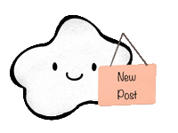 New Post Doodle Sticker
