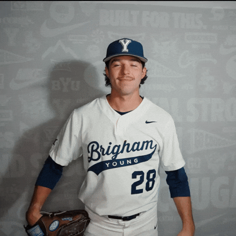 Celebration Byu Baseball GIF by BYU Cougars