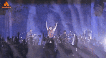 Chris Martin Coldplay GIF by Audacy